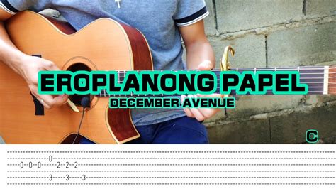 December avenue eroplanong papel guitar chords
